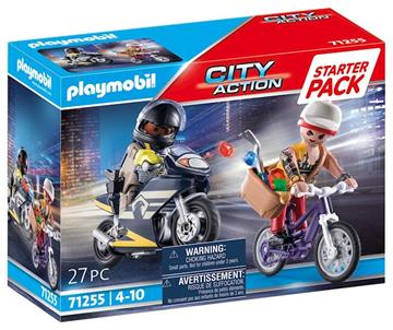 Imagen de Playmobil City Action Starter Pack  Fuerzas Especiales y Ladrón