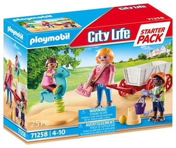 Imagen de Playmobil City Life Starter Pack Educadora con Carrito