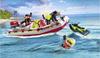 Imagen de Playmobil Action Héroes Bote de Bomberos con Moto Acuática Flotantes