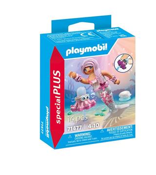 Imagen de Playmobil Special Plus Figura Sirena con Pulpo y Concha