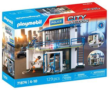 Imagen de Comisaría con sala de investigación Playmobil