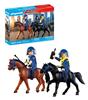 Imagen de Escuadrón policial a caballo Playmobil