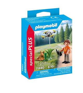 Imagen de Rescate de un cervatillo con dron Playmobil