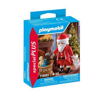 Imagen de Papá Noel con lista de deseos Playmobil