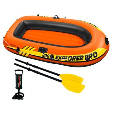 Imagen de Barca Hinchable Explorer Pro200 Con Remos Y Bomba