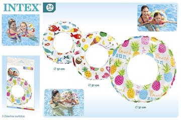 Imagen de Flotador Estampados Animados Modelos Surtidos Intex