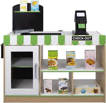Imagen de Supermercado de Madera con Accesorios Woomax