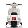 Imagen de Moto Mini Vespa Blanca Batería