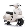Imagen de Moto Mini Vespa Blanca Batería