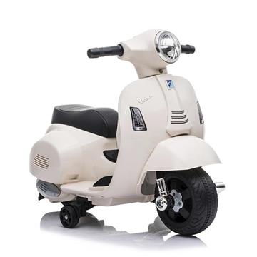 Imagen de Moto Mini Vespa Blanca Batería
