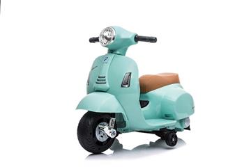 Imagen de Mini Vespa Moto Verde Oliva Batería