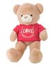 Imagen de OSO MARRÓN MIFI LOVE 55 CM CAMISETA 2 COL SURT.