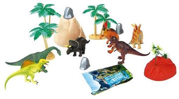 Imagen de Bote Figuras Dinosaurios Jugatoys