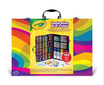 Imagen de Maletín Pinturas con Lápices, Ceras y Rotuladores Crayola