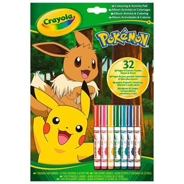 Imagen de Libro Actividades Pokemon  7 rotuladores