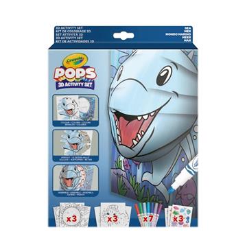 Imagen de Crayola Pops Mundo Marino 3D
