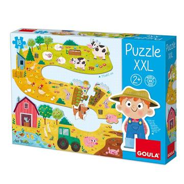 Imagen de Puzzle XXL Granja De Cartón Goula