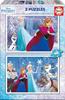 Imagen de Puzzle Frozen 2x48 Piezas