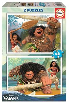 Imagen de Puzzle Vaiana 2x48