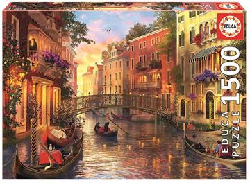 Imagen de Puzzle 1500 Piezas Atardecer En Venecia