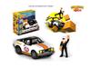 Imagen de Coche Acrobático Race Ace Stuntman Stu 30x24x16 cm. Se desmonta y lanza al piloto por los aires!