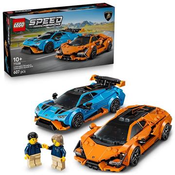 Imagen de Vehículo Lamborghini Revuelto Y Huracán Sto Lego Speed Champions