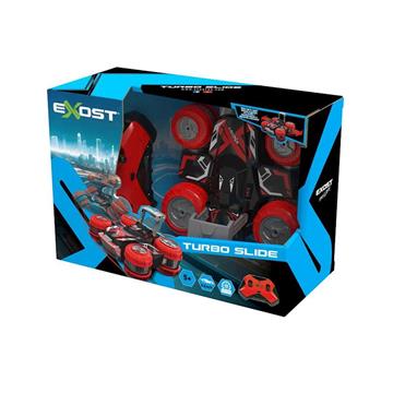 Imagen de Coche radio control Exost Turbo Slide.Gira las 4 ruedas 180° con un solo botón