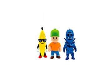 Imagen de Monsterflex Stumble Guys Pack De 3 - Modelos surtidos