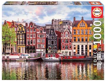 Imagen de Puzzle 1000 piezas Casas Danzantes Amsterdam