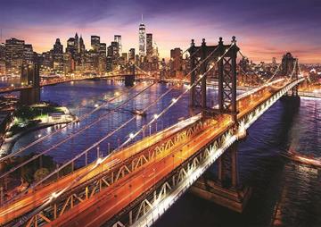 Imagen de Puzzle 3000 Piezas Manhattan Al Atardecer