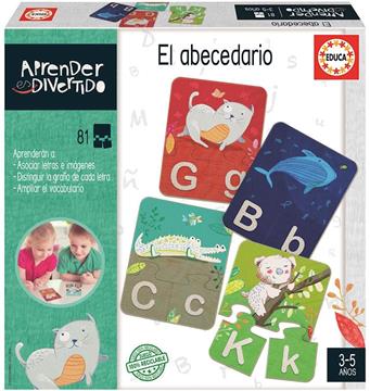 Imagen de Juego Aprender es Divertido El Abecedario Educa