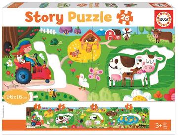 Imagen de Puzzle 26 Granja Con Elementos Extraibles