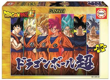Imagen de puzzle 300 piezas dragon ball super