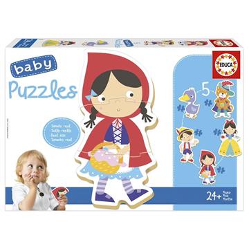 Imagen de Puzzles Érase una Vez Set de 5 Baby Puzzles progresivos de 3 a 5 Piezas