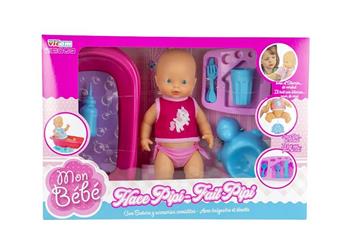 Imagen de Bebé con Bañera y Accesorios