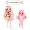 Imagen de Muñeca Bella Rainbow High Junior Fiesta de Pijamas Con Accesorios 28 cm