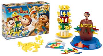 Imagen de Set de juego pincha el pirata y torre de la risa de Falomir