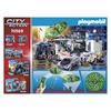 Imagen de Playmobil City Action Helicóptero de Policía Persecución en Paracaídas