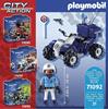 Imagen de Quad Playmobil City Action Policía 