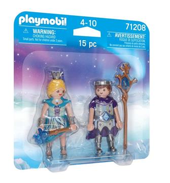 Imagen de Playmobil Duo Pack Princesa y Príncipe de Hielo