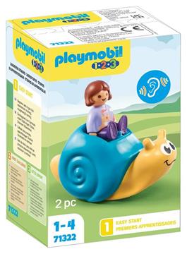 Imagen de PLAYMOBIL 1 2 3 Caracol Balancín con Sonajero