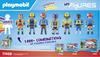 Imagen de Playmobil Action Héroes Bomberos con Figuras Personalizadas y Accesorios Desmontables