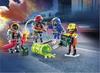 Imagen de Playmobil Action Héroes Bomberos con Figuras Personalizadas y Accesorios Desmontables