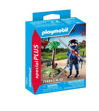 Imagen de PLAYMOBIL Figura Special Plus Ninja con Accesorios