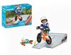 Imagen de Snowboarder con rampa Playmobil