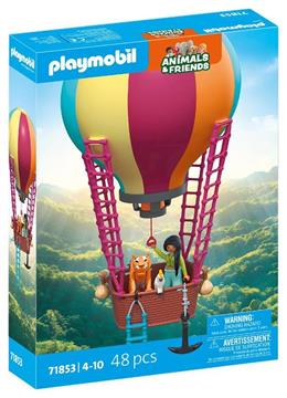 Imagen de Viaje en globo Playmobil Animals