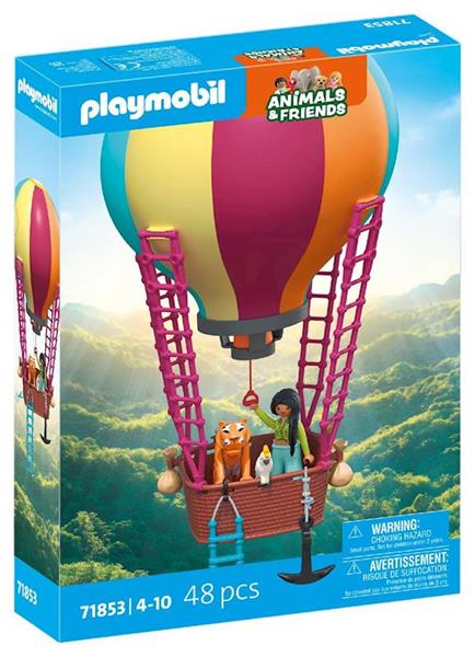 Imagen de Viaje en globo Playmobil Animals