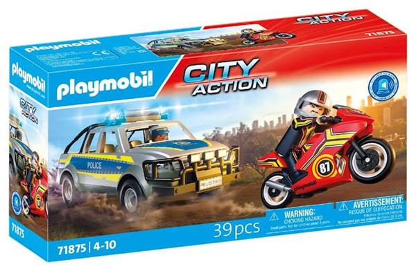 Imagen de Pick up persecución policial Playmobil