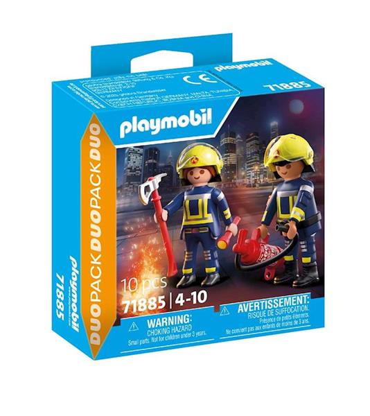 Imagen de Bomberos Playmobil Duo pack 71885