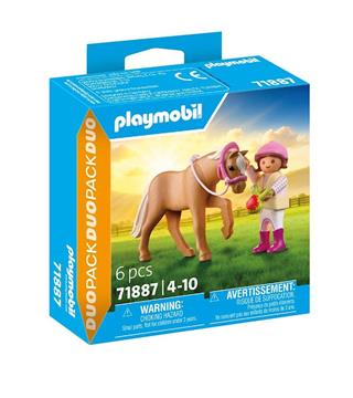 Imagen de Niña con poni Playmobil duo pack